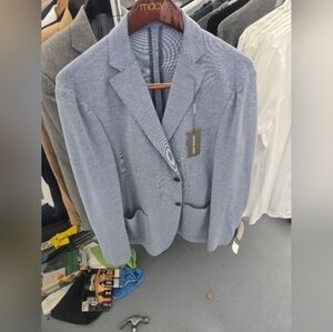 Michael Kors Sky Blue Apparel Sports/Suit Mens Sz 42R Hp🔥🔥🔥🔥